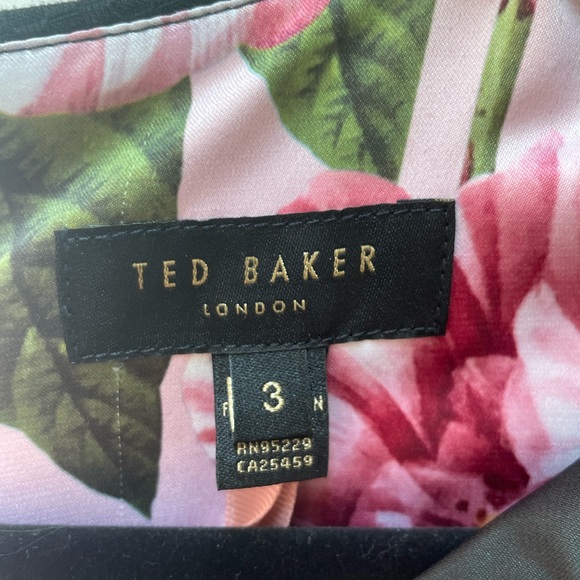 Ted baker Black Floral Suit Jacket and Dress - Picture 6 of 8